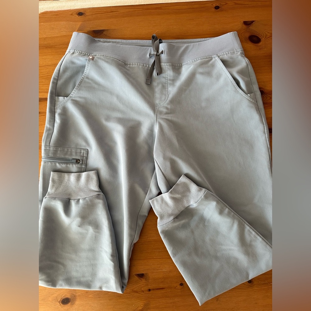 FIGS Light Blue Jogger Scrub Pants - Size L/P